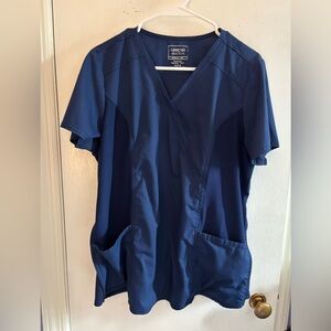 Cherokee maternity scrub top